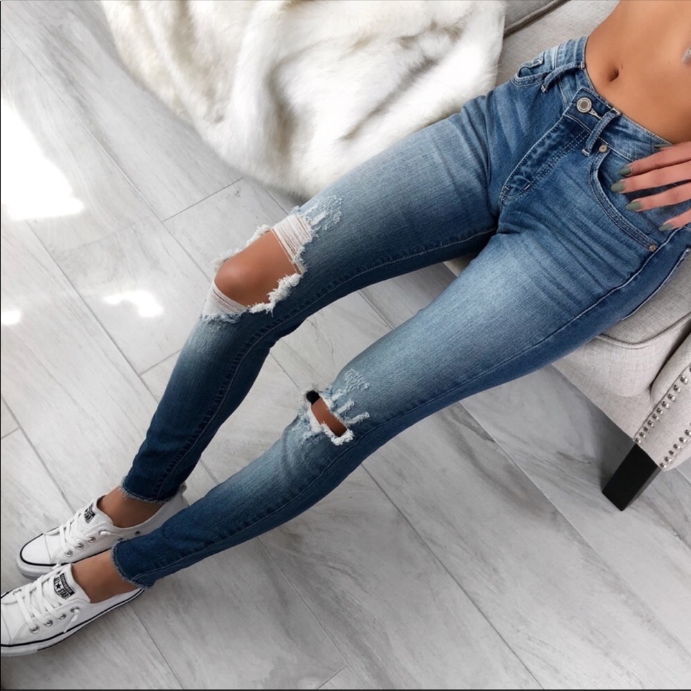 Jeans size 0 for size 5